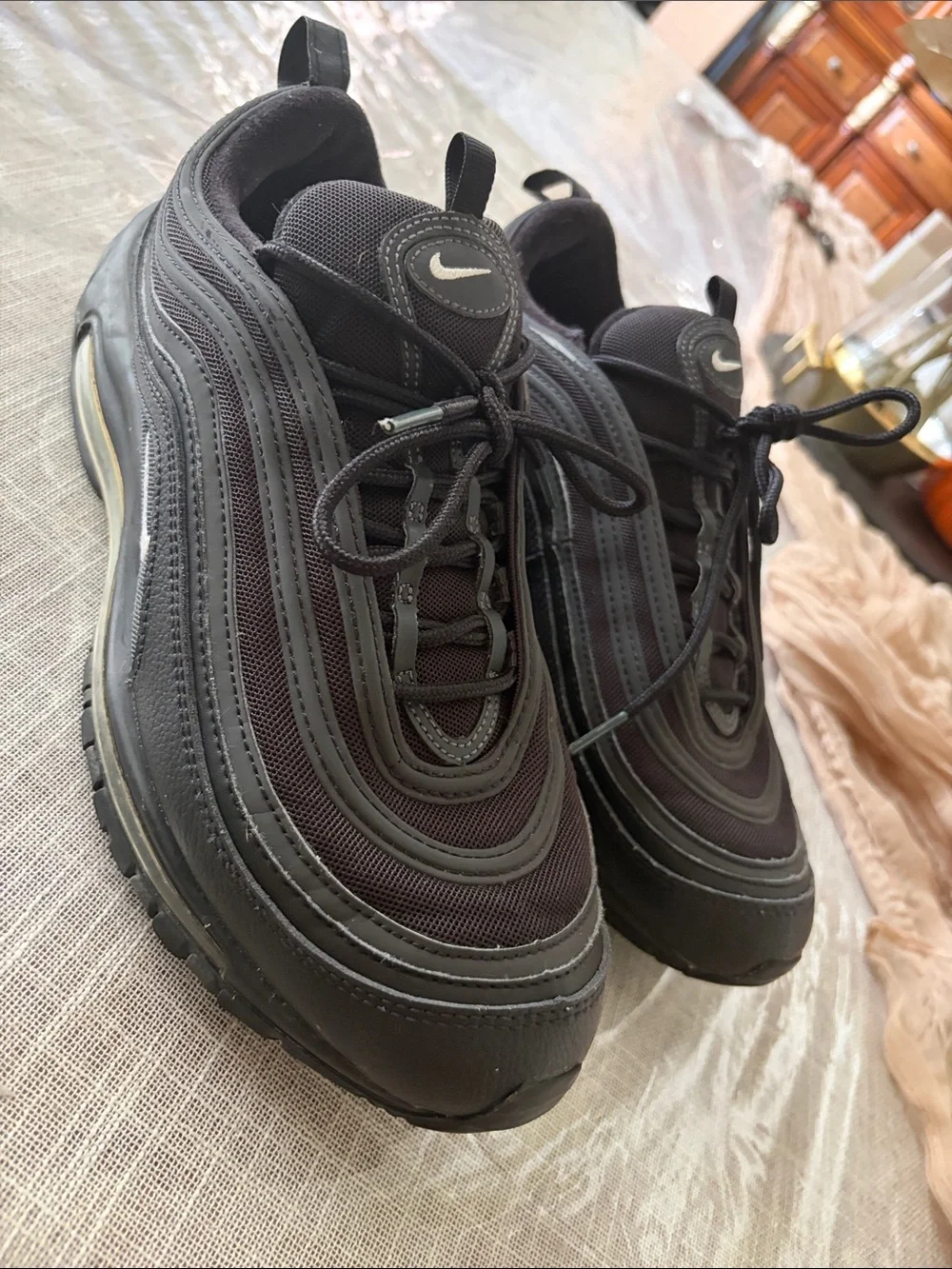 Nike Black Air Max 97 Retro Sneakers